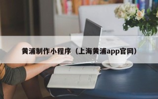 桐乡黄浦制作小程序（上海黄浦app官网）