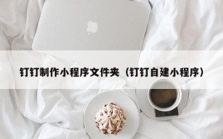 桐乡钉钉制作小程序文件夹（钉钉自建小程序）
